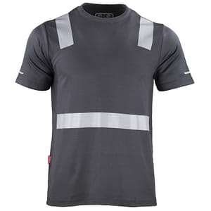 POLERA HIBRIDA C/REFLECTIVA M/CORTA