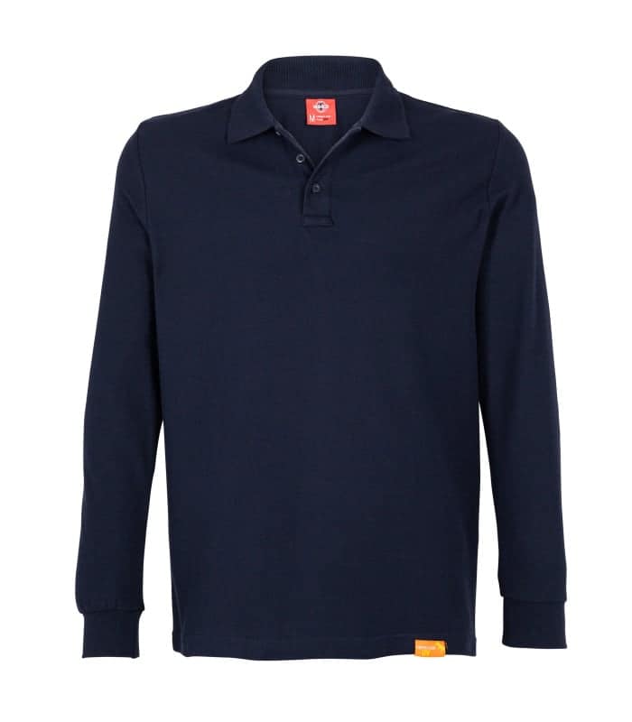 POLERA POLO M/L HOMBRE 60% ALG 40% POLY - Imagen 4
