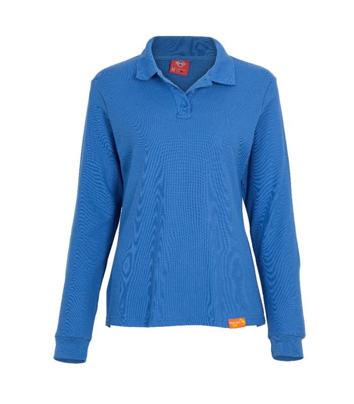 POLERA POLO M/L MUJER 60% ALG 40% POLY - Imagen 8