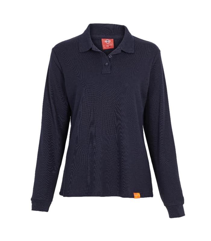 POLERA POLO M/L MUJER 60% ALG 40% POLY - Imagen 4