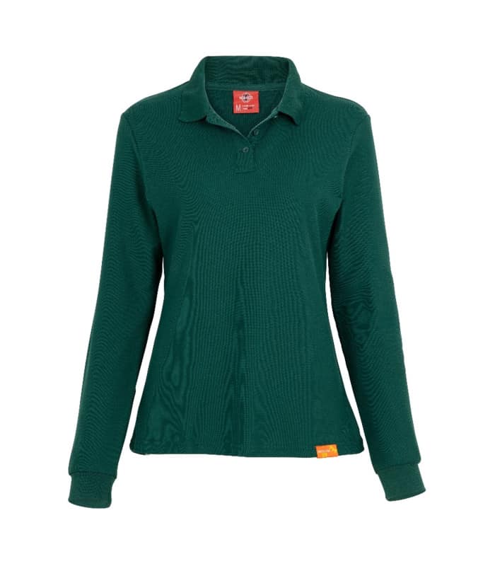 POLERA POLO M/L MUJER 60% ALG 40% POLY - Imagen 5