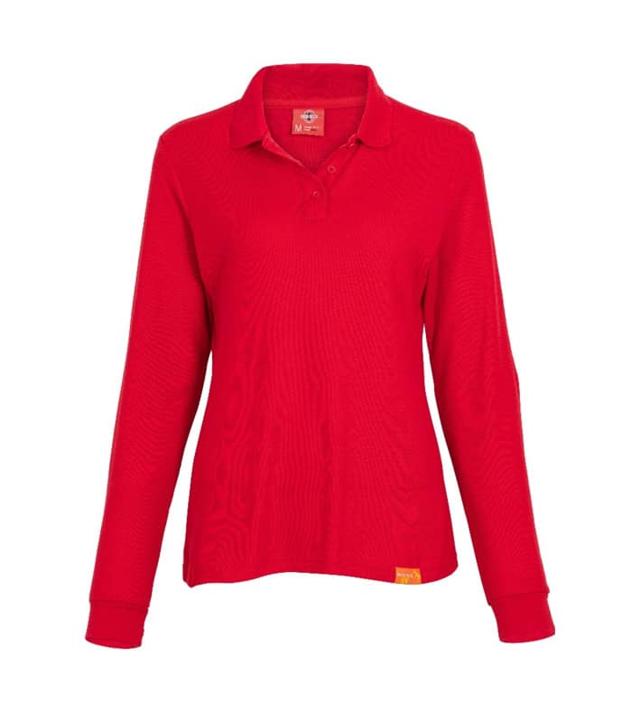 POLERA POLO M/L MUJER 60% ALG 40% POLY - Imagen 6