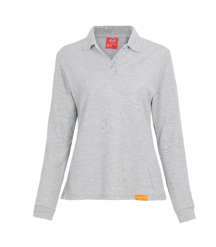 POLERA POLO M/L MUJER 60% ALG 40% POLY - Imagen 3